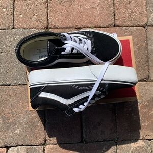 Vans platform old school size 5